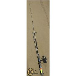SET OF FISHING RODS AND REELS