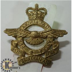 WW2 ROYAL CANADIAN AIRFORCE CAP BADGE