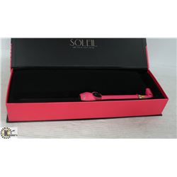 SOLEIL 19MM PINK CURLING IRON