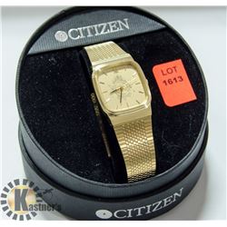CITIZEN GOLD TONE WATCH