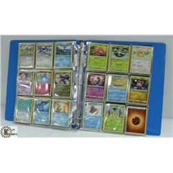 LOT OF 180 VARIOUS POKEMON CARDS IN BINDER, NEW