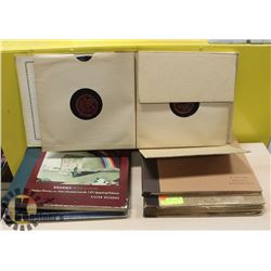6 BINDERS OF VINTAGE 78RPM RECORDS