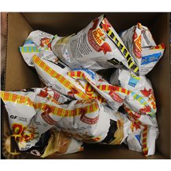 BOX OF ASSORTED OLD DUTCH CHIPS