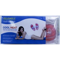 PAIR OF NEW COOL HEAT FOOT HOT / COLD PADS - JUST
