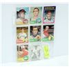 Image 1 : LOT OF 8 1960S BASEBALL CARDS WITH BOB GIBSON