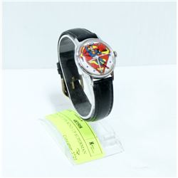 VINTAGE 1976 WIND UP SUPERMAN WATCH