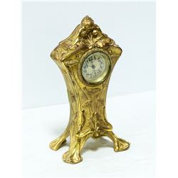 ORNATE ART NOUVEAU 1900S MANTLE CLOCK