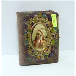 1800S INDIGENOUS CHIEF PHOTO ALBUM