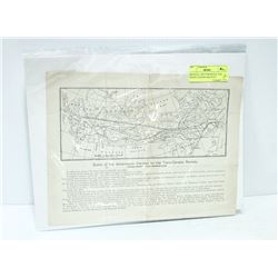 ORIGINAL 1800’S PROPOSAL FOR TRANS CANADA RAILWAY