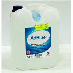 10 LITRE JUG OF ADBLUE REDUCING AGENT