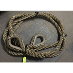 HEAVY DUTY 18 FOOT - 1 1/4 INCH ROPE