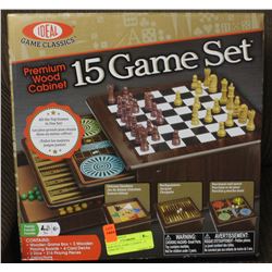 NEW IDEAL GAME CLASSICS - 15 GAME SET IN