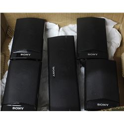 BOX W/SONY 5-SPEAKER SURROUND SOUND