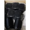 Image 1 : BOX WITH 7 COMPACT SATELLITE SPEAKERS -