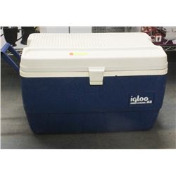 IGLOO LEGEND 48 COOLER - BLUE & WHITE,