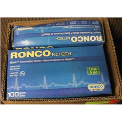 BOX W/3 BOXES OF RONCO DISPOSABLE