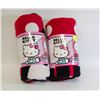 Image 1 : LOT OF 2 HELLO KITTY FLEECE THROW BLANKETS