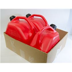 BOX OF 3 SELF VENTING GAS JERRY CANS -