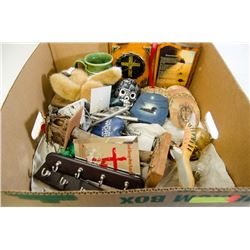 LARGE BOX W/SAFARI COASTERS, HIDE-A-KEY