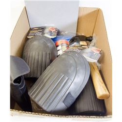 BOX OF ALL NEW CARPENTRY TOOLS &