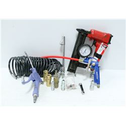 FLAT WITH ASSORTMENT OF AIR TOOLS INCL. BEX