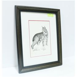 WOOD FRAMED LTD. ED., #ED & SIGNED