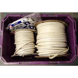 PURPLE BIN WITH OVER 600 FEET OF 14/2