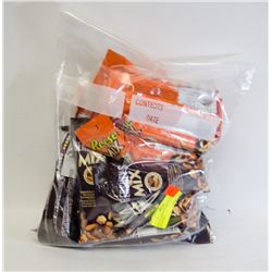 BAG OF ASSORTED TREATS, REESE CRUNCHIES,