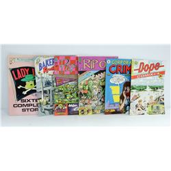 6 OLD DOPE 420 MARIJUANA COMICS