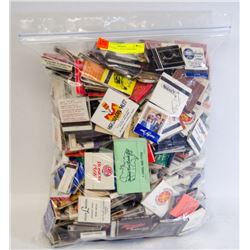 BAG OF WORLD MATCHBOOKS
