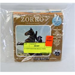 15 VIEW MASTER REELS 1950'S