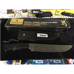Browning Crowell /Barker Competition Knife