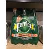 Image 1 : Case of Perrier Pink Grapefruit Carbonated Natural Spring Water (6 x 1L)