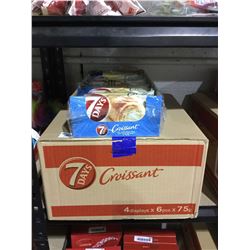 Case of 7 Days Soft Croissant with Vanilla Filling (4 x 6 x 75g)