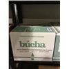 Image 1 : Case of Bucha Organic Kombucha Tea Grapefruit (12 x 473mL)