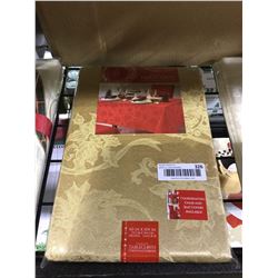 Damask Holiday Tablecloth (60" x 104")