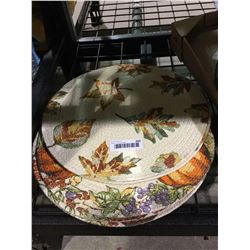 Autumn Romance Round Placemats