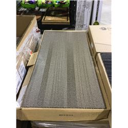 Carpet Tile - Style: Overlay Tile - Color: Layered - (36" x 18")- 5.00 Sq Yd. (10/Box)