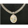 Image 1 : VICTORIAN  Style STERLING Necklace  Locket  #839018