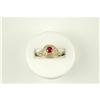 Image 1 : Antique  Filigree Ring RUBY .50 CTS! #839035