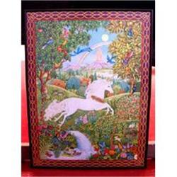 Print Unicorn Kingdom Framed Beautiful Colors #856960