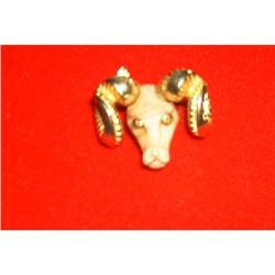"Razza" Signed Rams Head #880138
