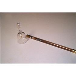 Etched Elvis Presley Crystal Bell/Magic wand #880144
