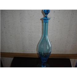 BLUE GLASS DECANTER #881036