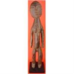Antique African Sculpture, Tall Lobi Figure #881041