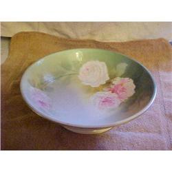 R.S. Germanyl;7.25" diameter china bowl,signed #881213