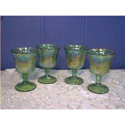 Carnival Glass Goblets  Indiana Glass #881256