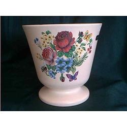 Haeger Vase Planter With Flowers #881268