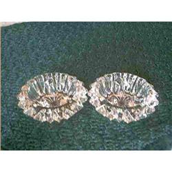 Glass Candle Holder by Fostoria Set Of 2 #881272