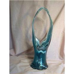 Basket Hand Blown Glass #881278